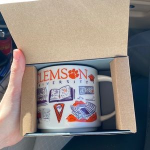 starbucks Clemson “been there series” mug x 6
